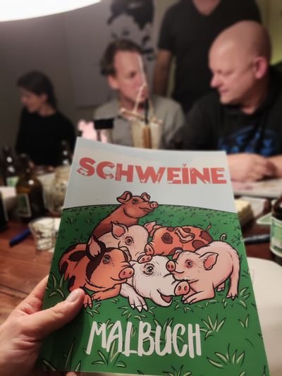 Auspacken beim Wurstwichteln